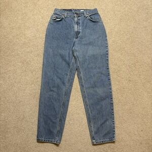Vtg Levis 951 Jeans Womens 6 25x29 Blue Relaxed Tapered Orange Tab Denim 90s